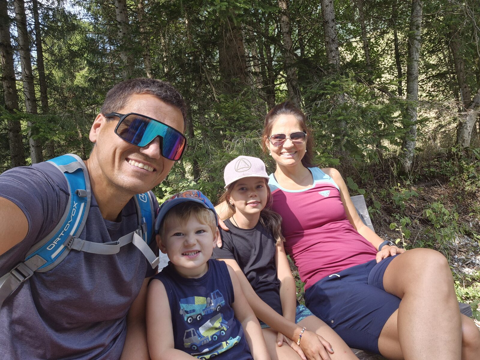 Familienausflug in die Klamm